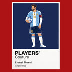 Lionel Messi Argentina Last Dance Icon Frame Men's T-Shirt