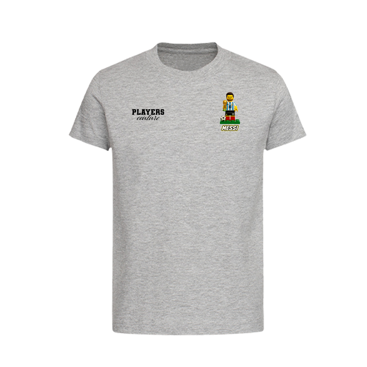 Lionel Messi Toy Logo Players Couture Kids T-Shirt Gray