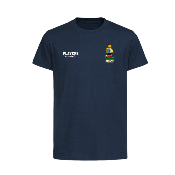 Lionel Messi Toy Logo Players Couture Kids T-Shirt Navy