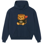 Lionel Messi Lion Logo Players Couture Men's Casual Hoodie Navy