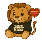 Lionel Messi Lion Logo Players Couture Men's Casual Hoodie