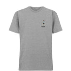 Lionel Messi Dribble t-shirt – grey men's t-shirt featuring the Lionel Messi Dribble Players Couture logo