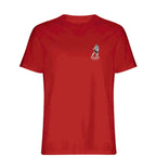 Lionel Messi Dribble t-shirt – red men's t-shirt featuring the Lionel Messi Dribble Players Couture logo