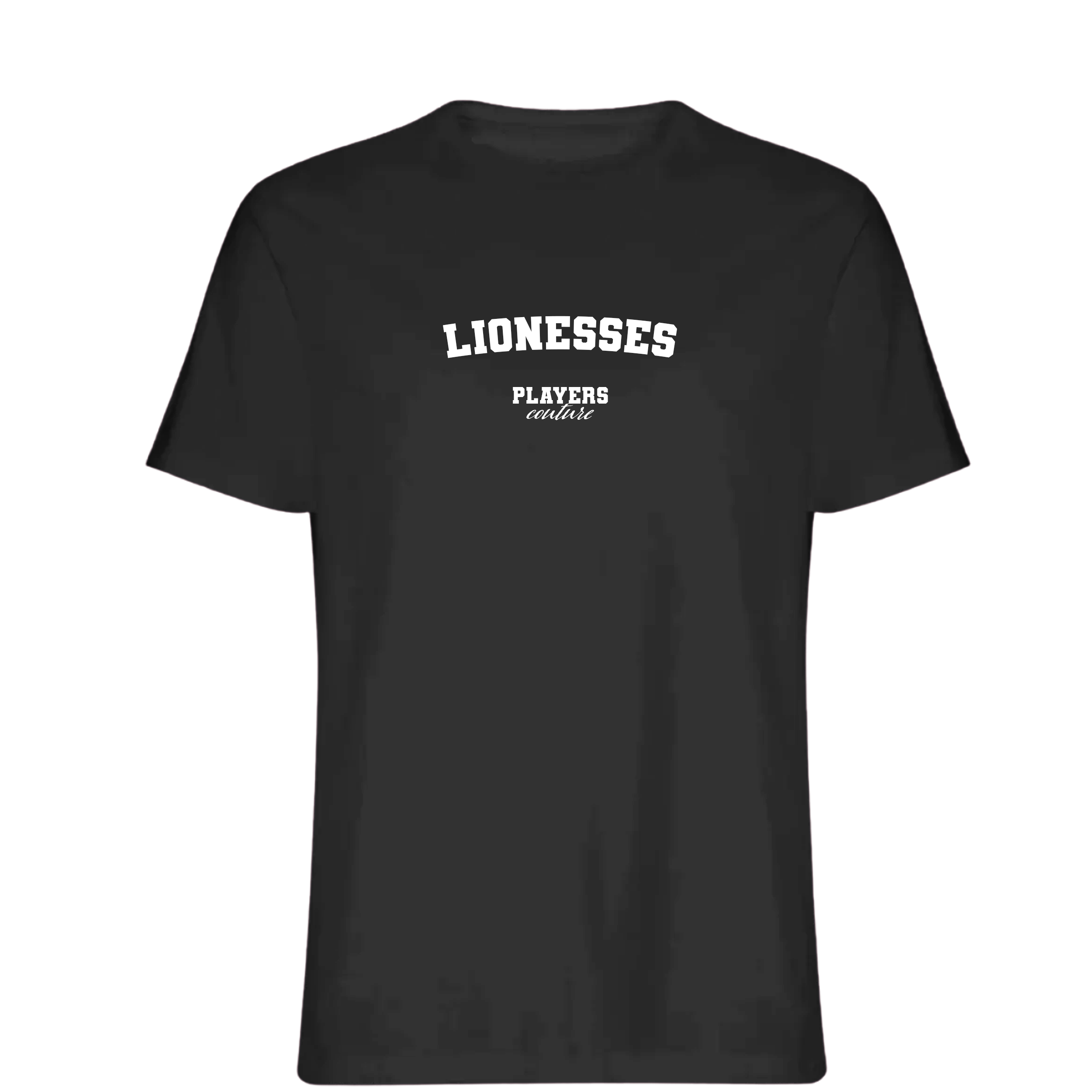 Lionesses Players Couture Mens T-Shirt Black