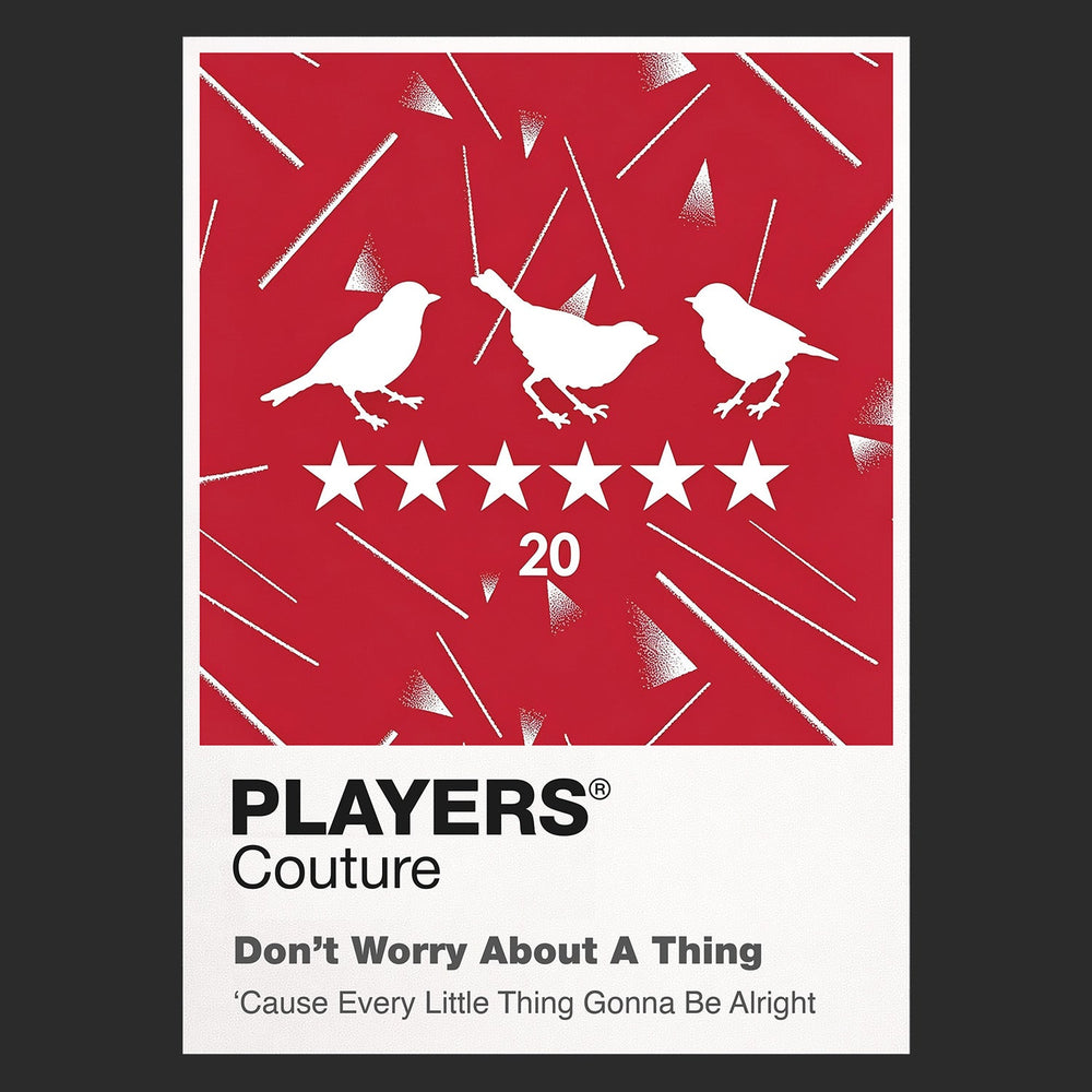 Three Little Birds Players Couture Frame Black