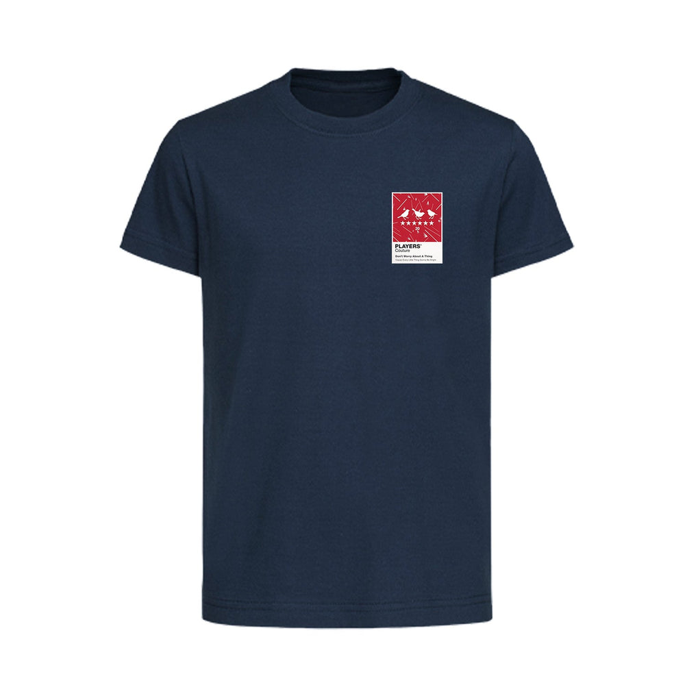 Three Little Birds Players Couture Kids Navy T-Shirt