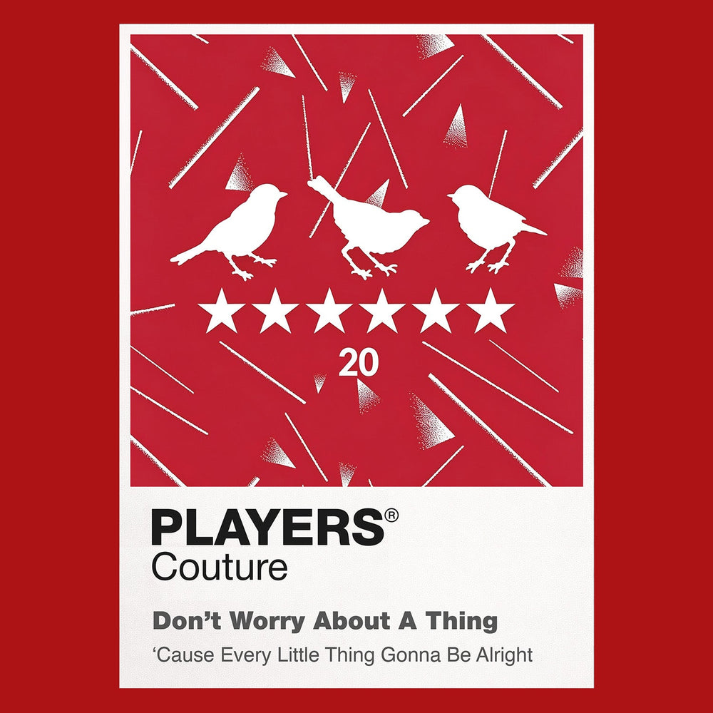 Three Little Birds Players Couture Frame Red