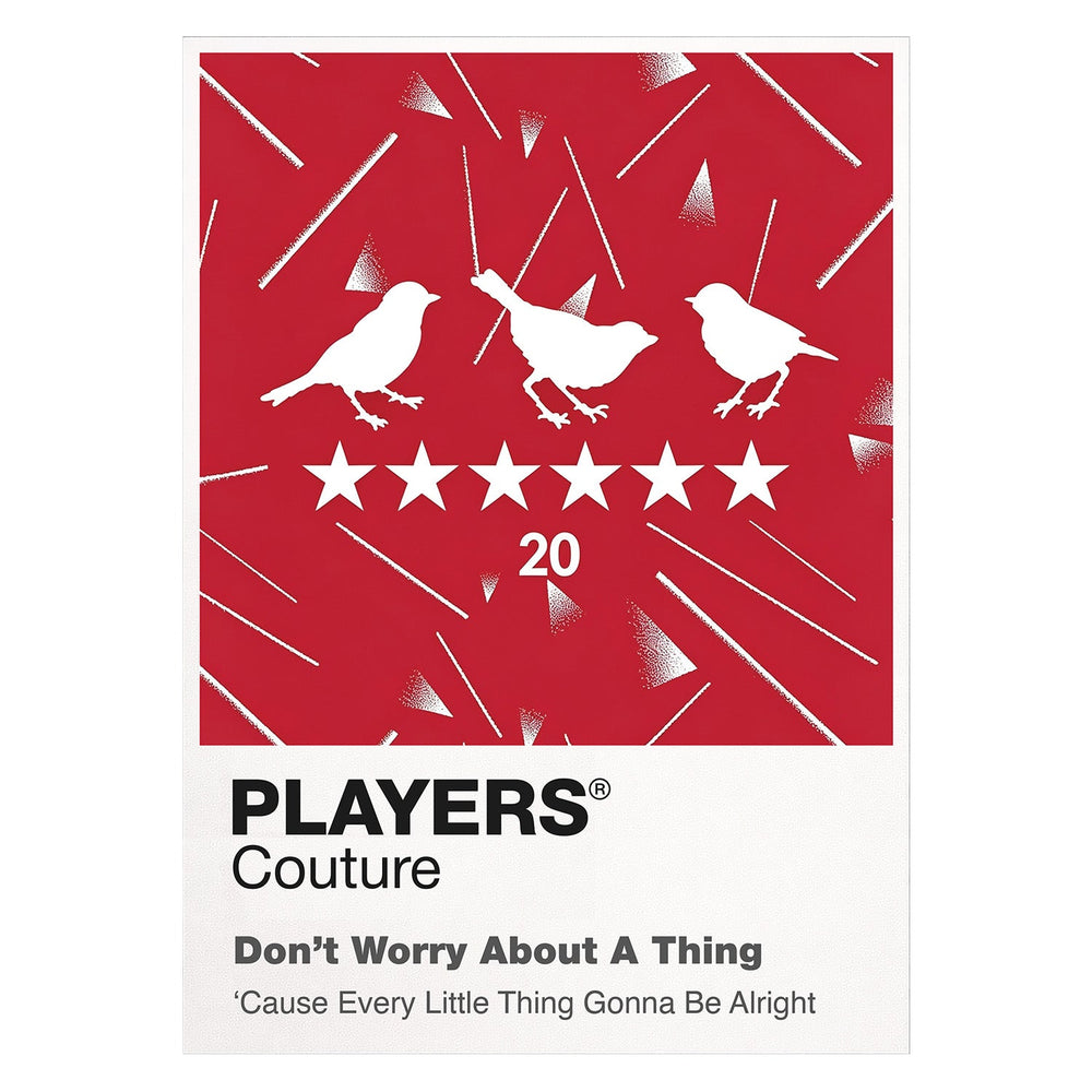 Three Little Birds Players Couture Frame White