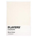 Liverpool Ecru Away Classic Football Shirt Colours Frame Men's T-Shirt – white close-up detail shot of the Liverpool Players