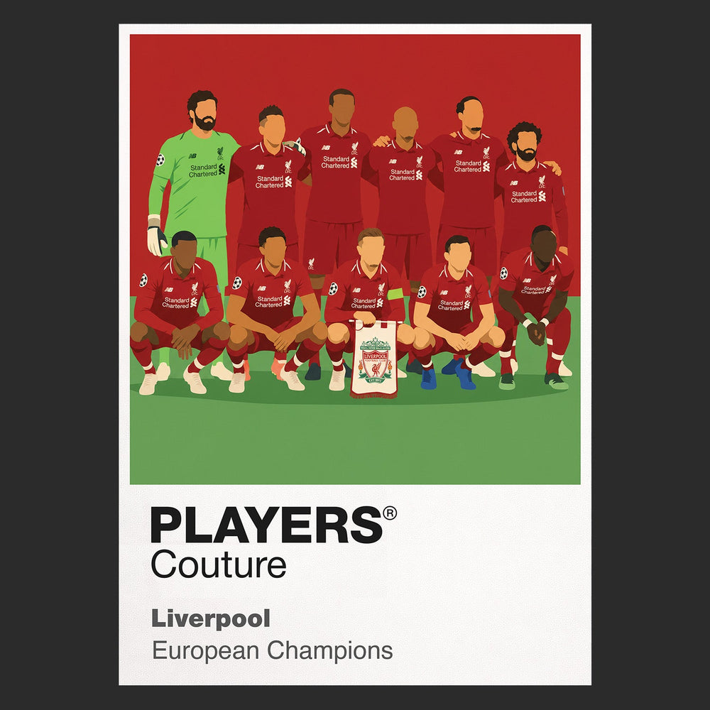 Liverpool Liverpool black Icon Frame artwork detail