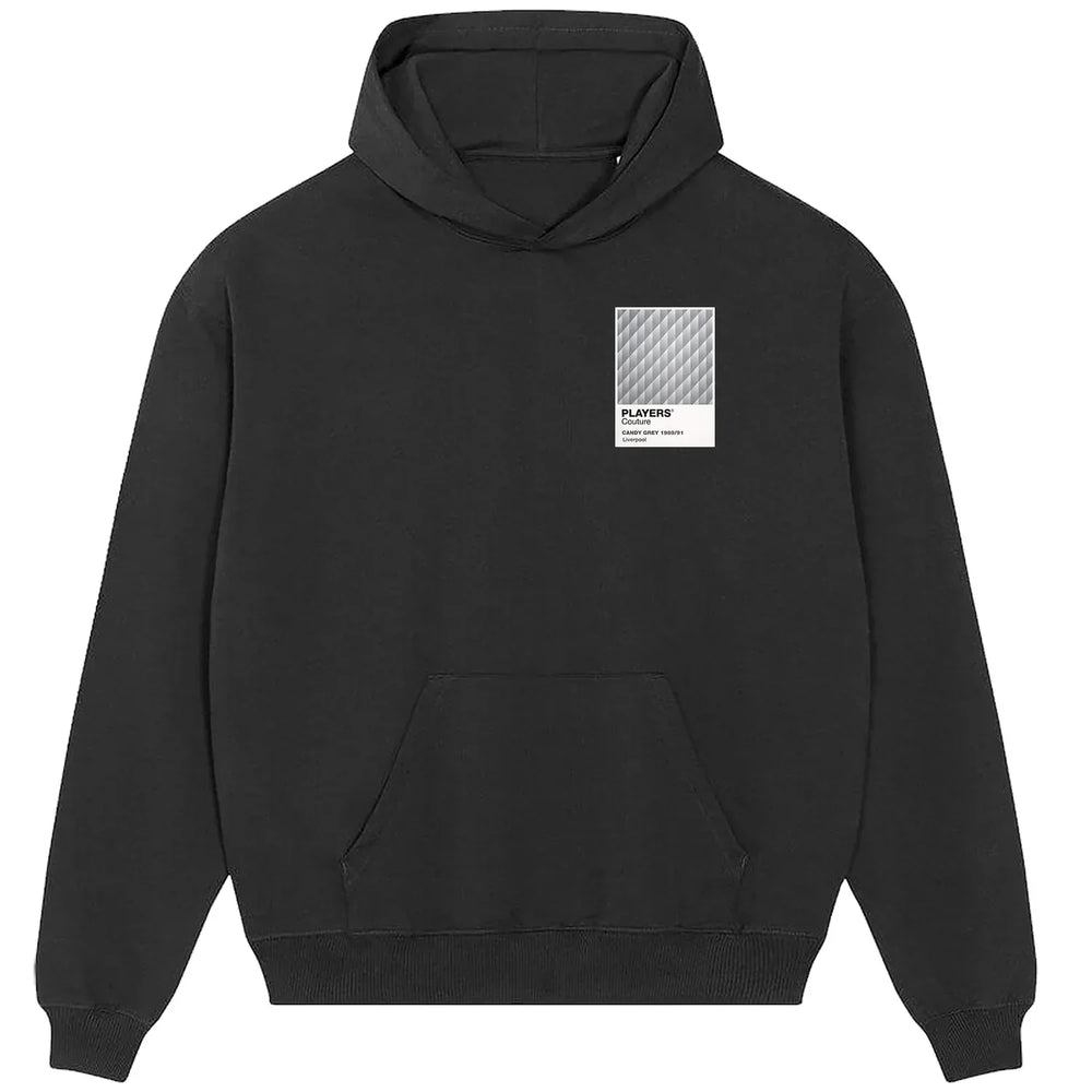 Liverpool Grey Candy Away hoodie – grey men's hoodie featuring the Liverpool Grey Candy Away Players Couture logo