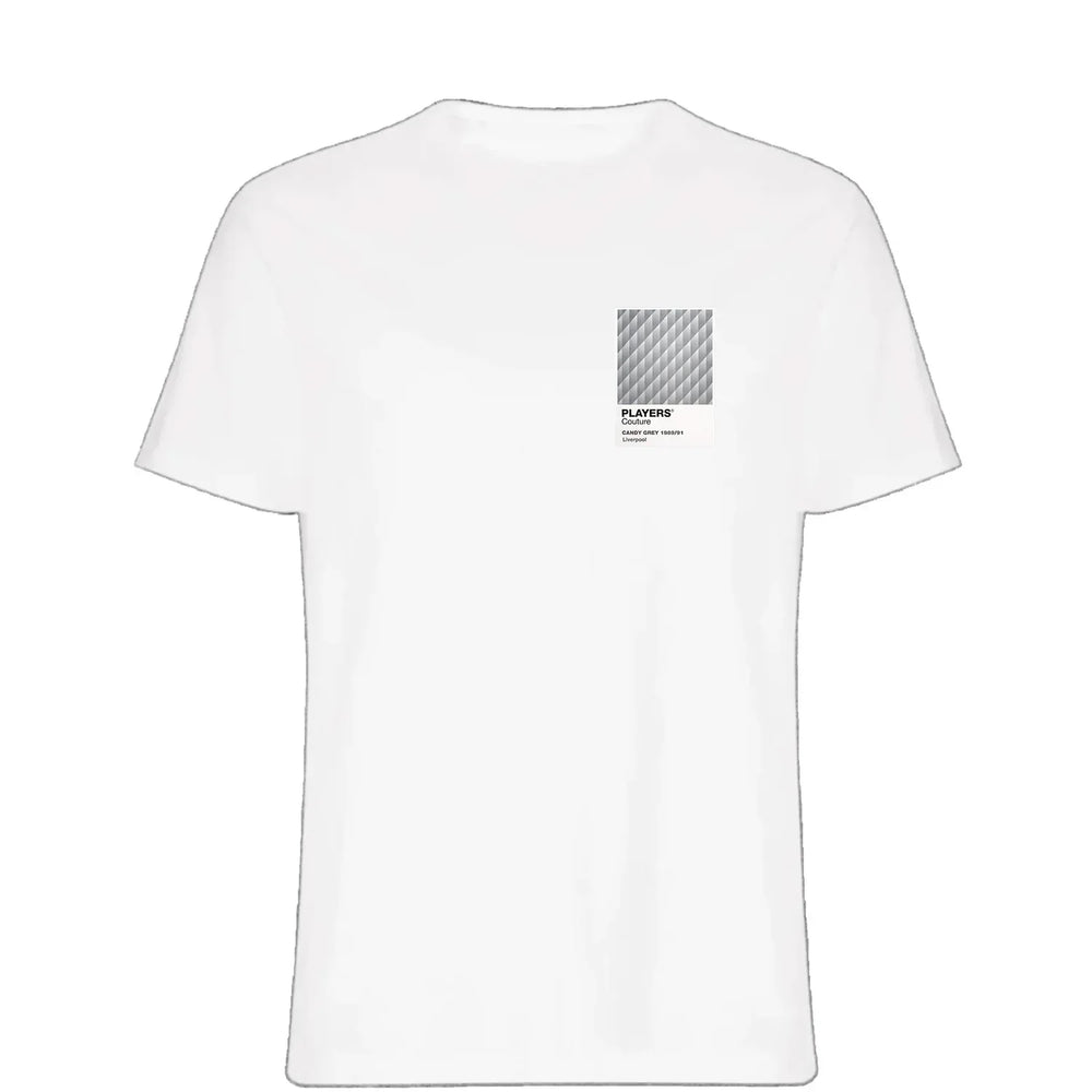 Liverpool Grey Candy Away t-shirt – grey men's t-shirt featuring the Liverpool Grey Candy Away Players Couture logo
