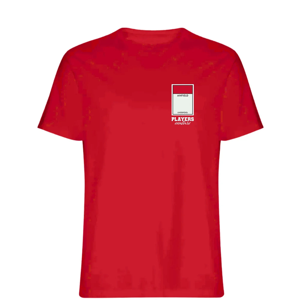 Liverpool Monopoly Card Players Couture Mens T-Shirt - Red / S | Football, Liverpool, Men's, Monopoly Card Collection, T-Shirts, Volume 2