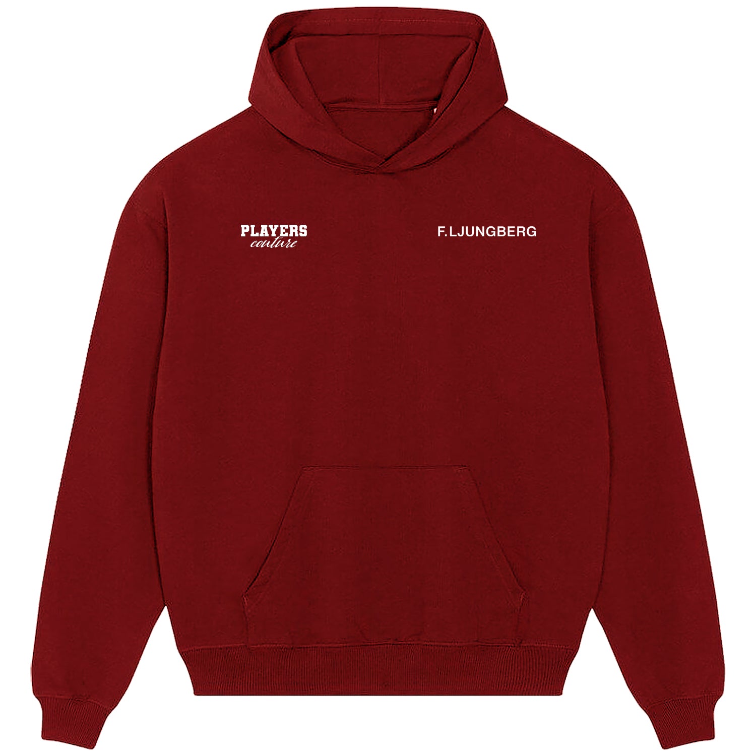 Freddie Ljungberg Logo Players Couture Men's Casual Hoodie Red