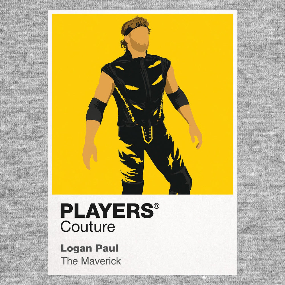 Logan Paul Wrestling Icon Frame Men's Hoodie