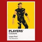 Logan Paul Wrestling Icon Frame Men's Hoodie