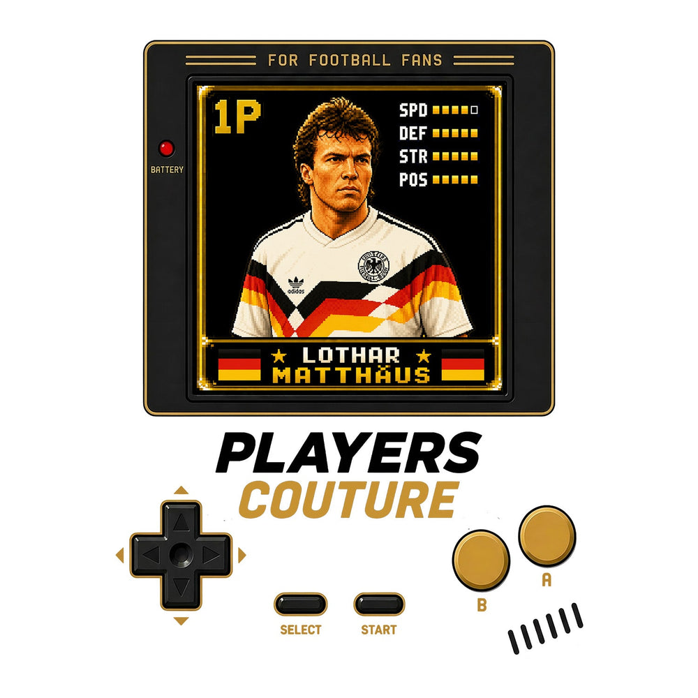 Lothar Matthaus Legend 8-Bit Men's Hoodie - image 6