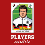 Lothar Matthaus World Cup Sticker Men's Hoodie – lothar matthaus red Players Couture design