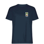 Lothar Matthaus World Cup t-shirt – navy men's t-shirt featuring the Lothar Matthaus World Cup Players Couture logo