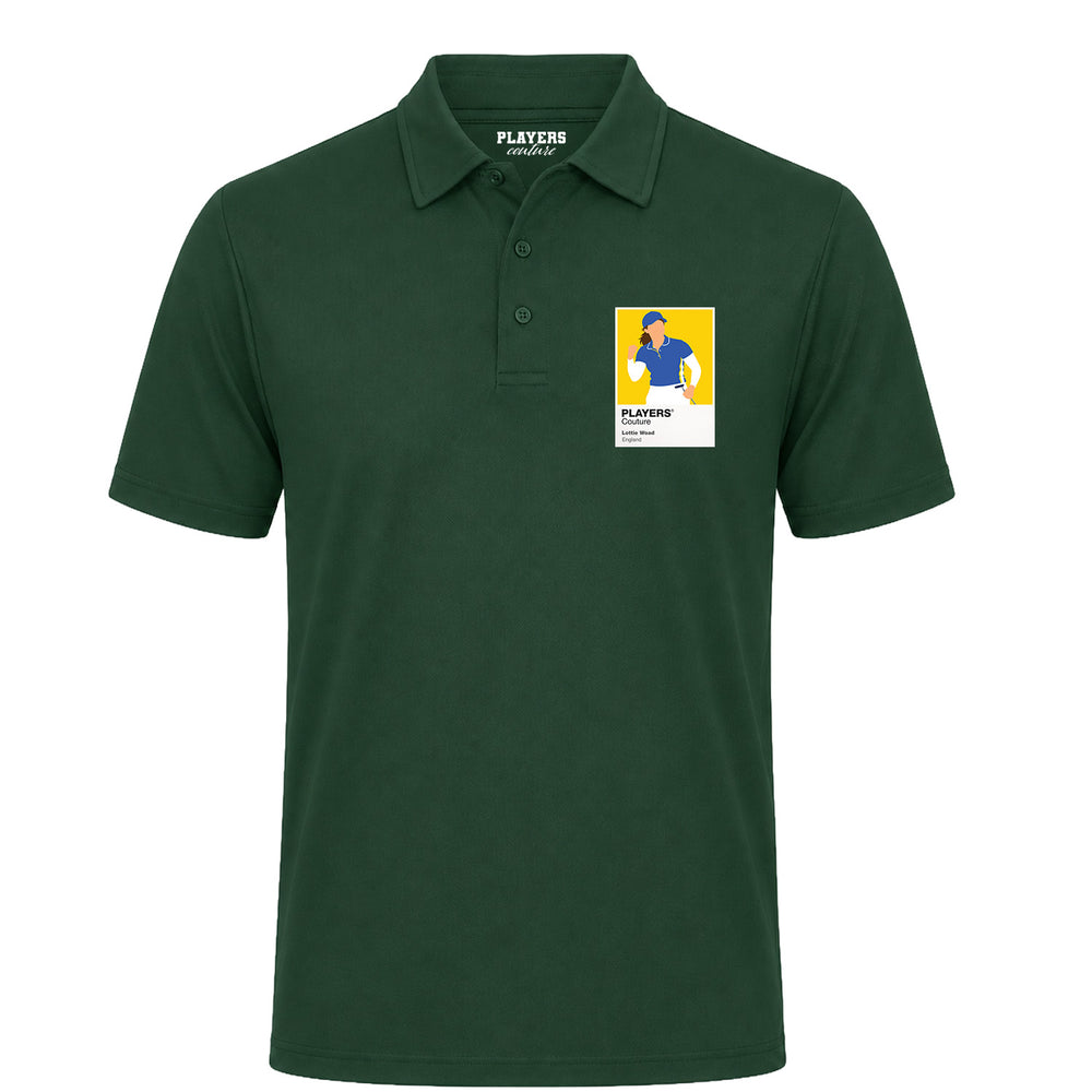 Lottie Woad Golf Icon Frame Men's Polo Shirt