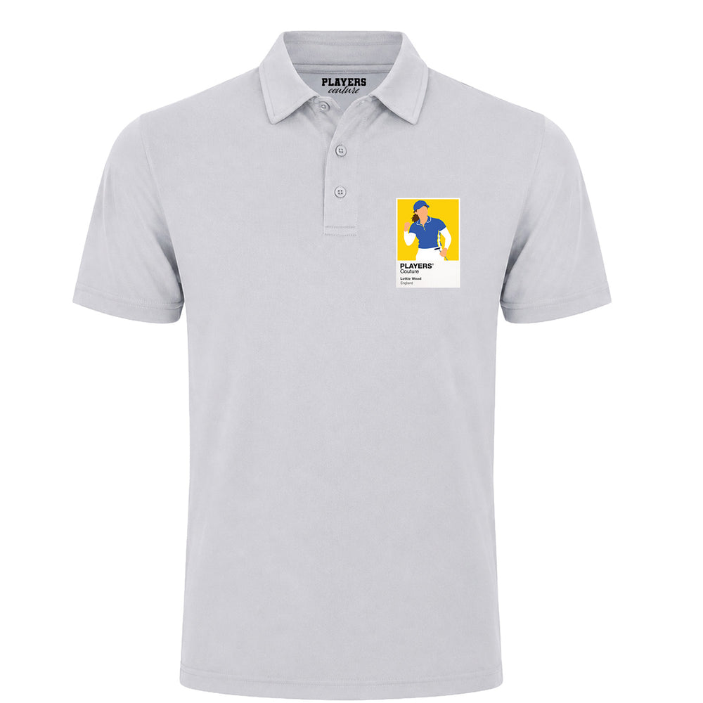 Lottie Woad Golf Icon Frame Men's Polo Shirt