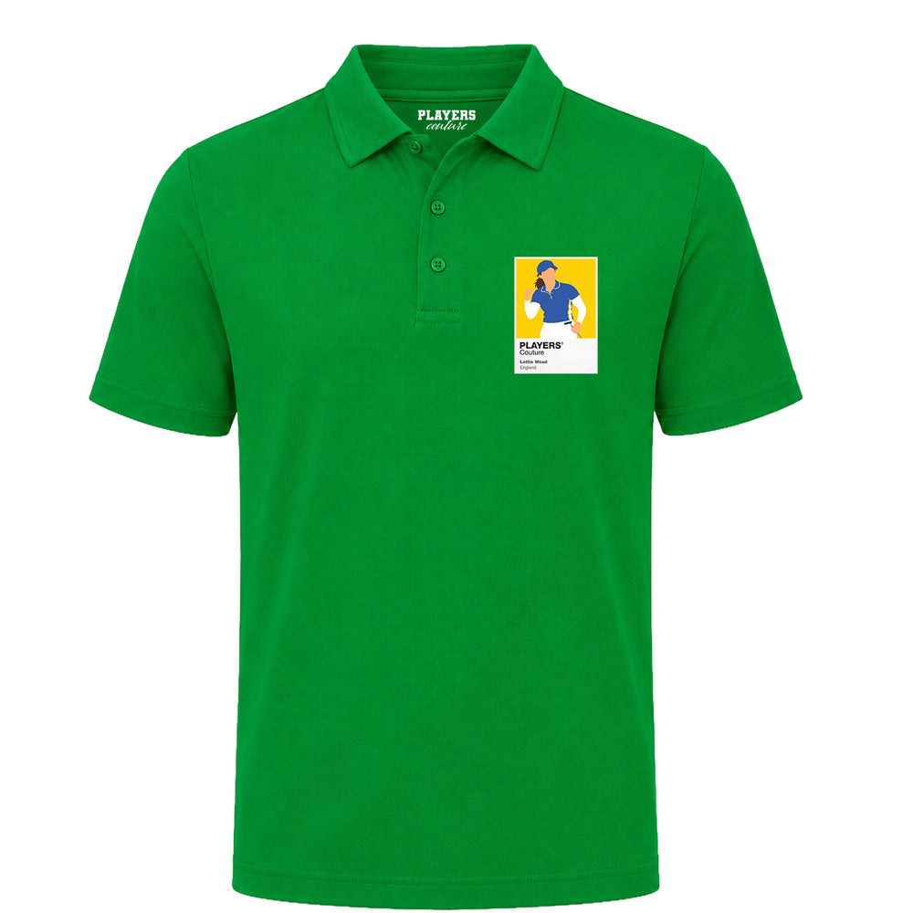 Lottie Woad Golf Icon Frame Men's Polo Shirt
