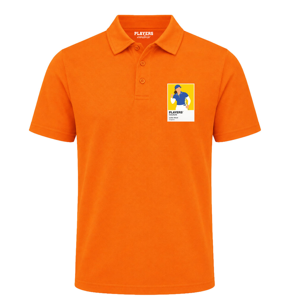 Lottie Woad Golf Icon Frame Men's Polo Shirt