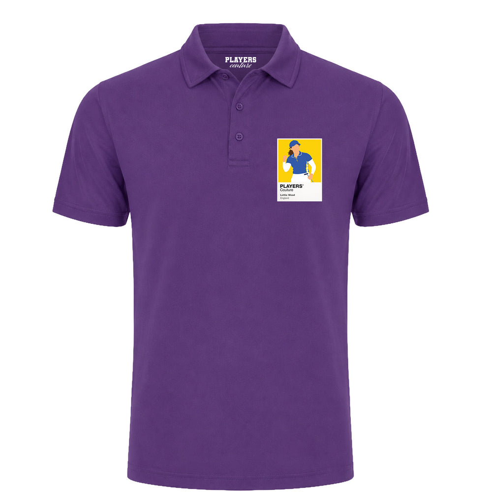 Lottie Woad Golf Icon Frame Men's Polo Shirt