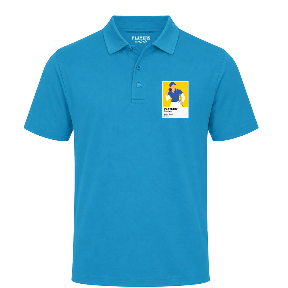 Lottie Woad Golf Icon Frame Men's Polo Shirt