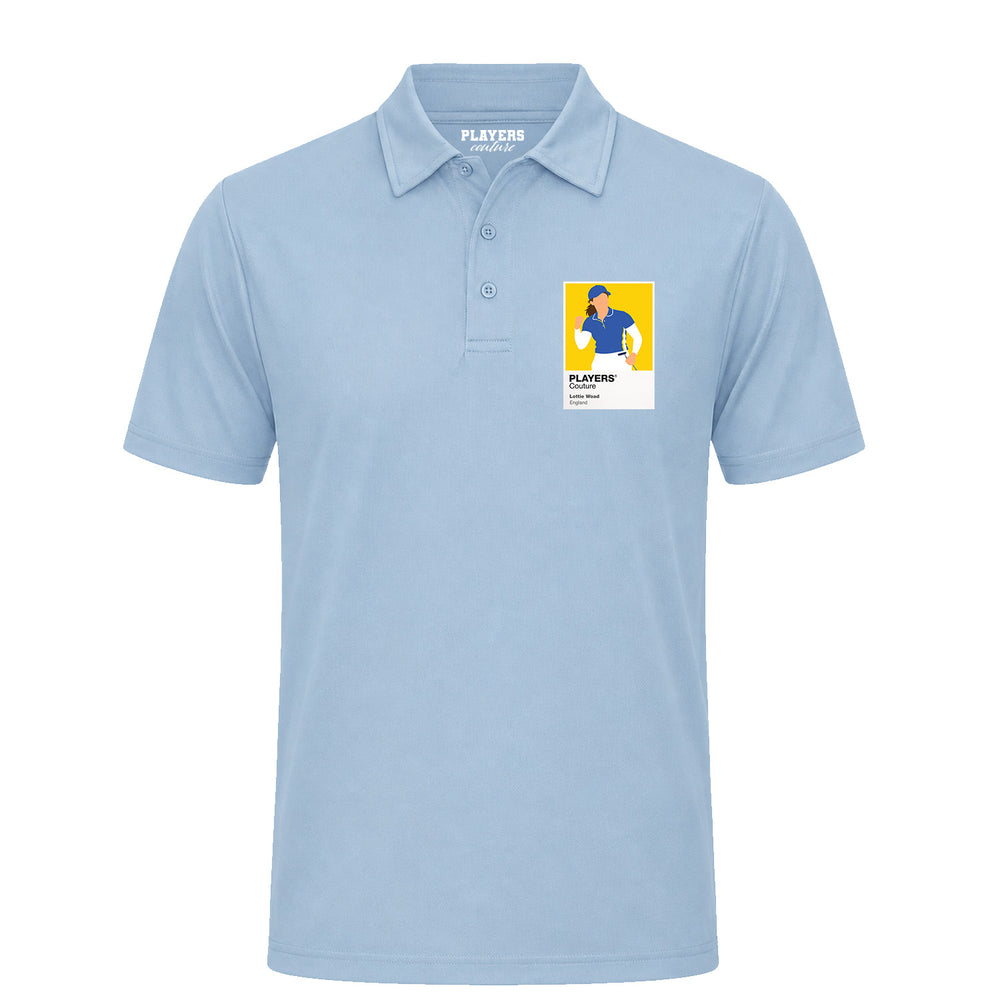 Lottie Woad Golf Icon Frame Men's Polo Shirt
