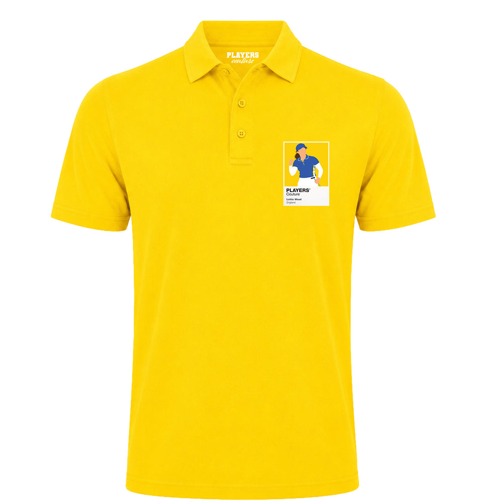 Lottie Woad Golf Icon Frame Men's Polo Shirt
