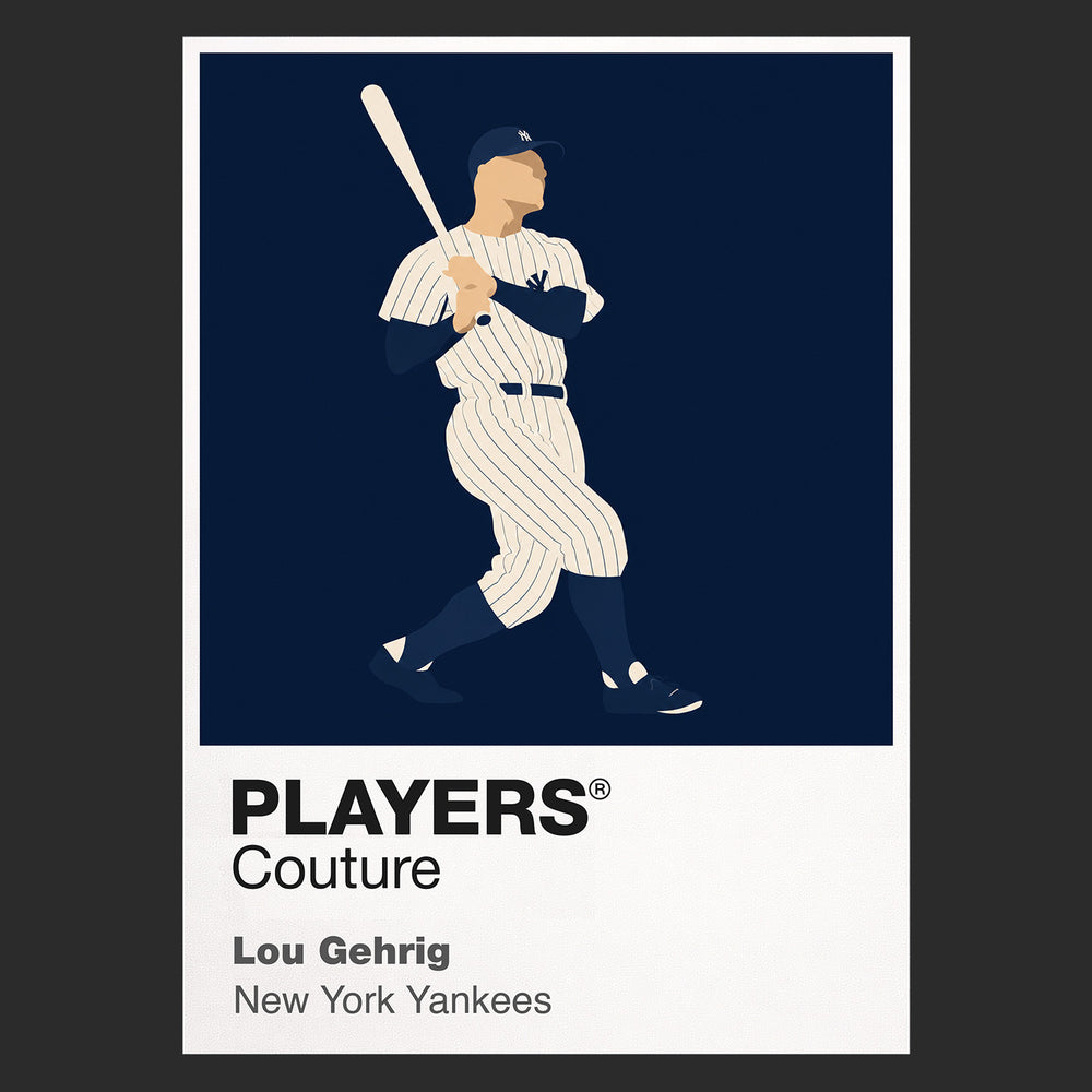 Lou Gehrig Yankees Baseball Icon Frame - Icon Design (View 8)