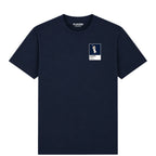 Lou Gehrig Yankees Baseball Icon Frame Men's T-Shirt - Navy