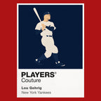 Lou Gehrig Yankees Baseball Icon Frame - Icon Design (View 9)
