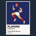 Louis Bielle-Biarrey Rugby Union Icon Frame Men's Hoodie – image 1