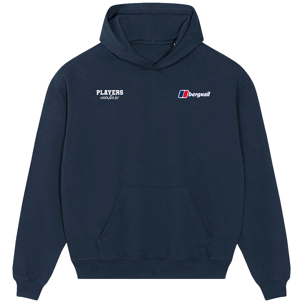 Lucas Bergvall Logo Players Couture Men's Casual Hoodie Navy