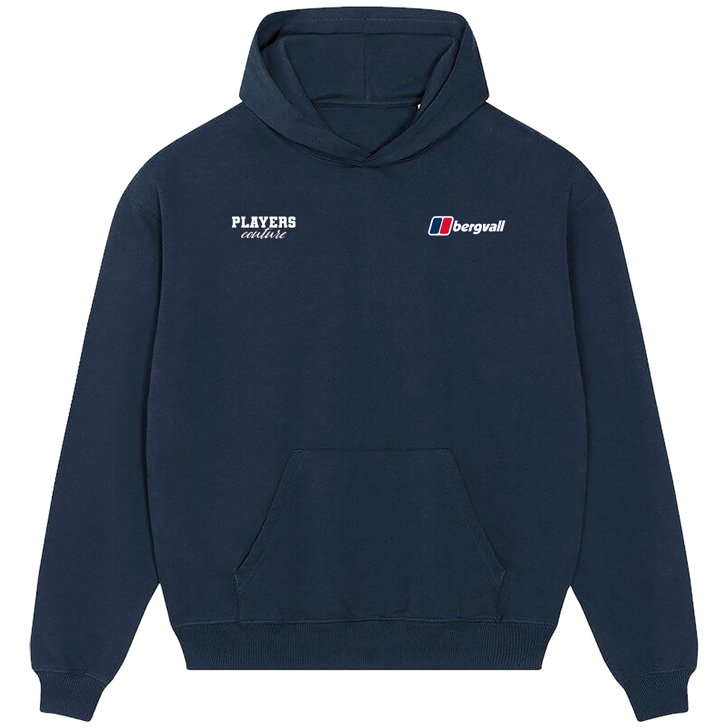 Lucas Bergvall Logo Players Couture Men's Casual Hoodie Navy