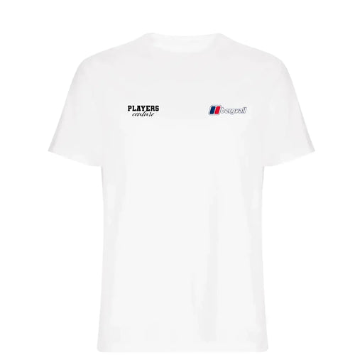 Lucas Bergvall t-shirt – white men's t-shirt featuring the Lucas Bergvall Players Couture logo