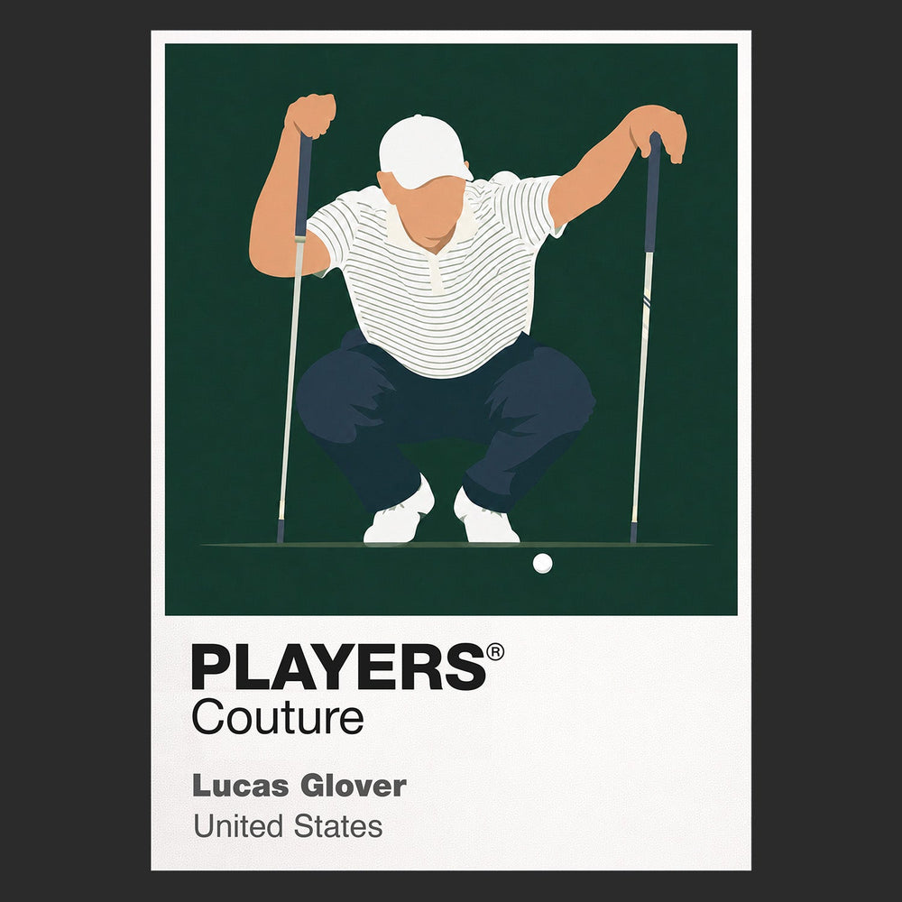 Lucas Glover Golf Icon Frame Men's Polo Shirt – image 22