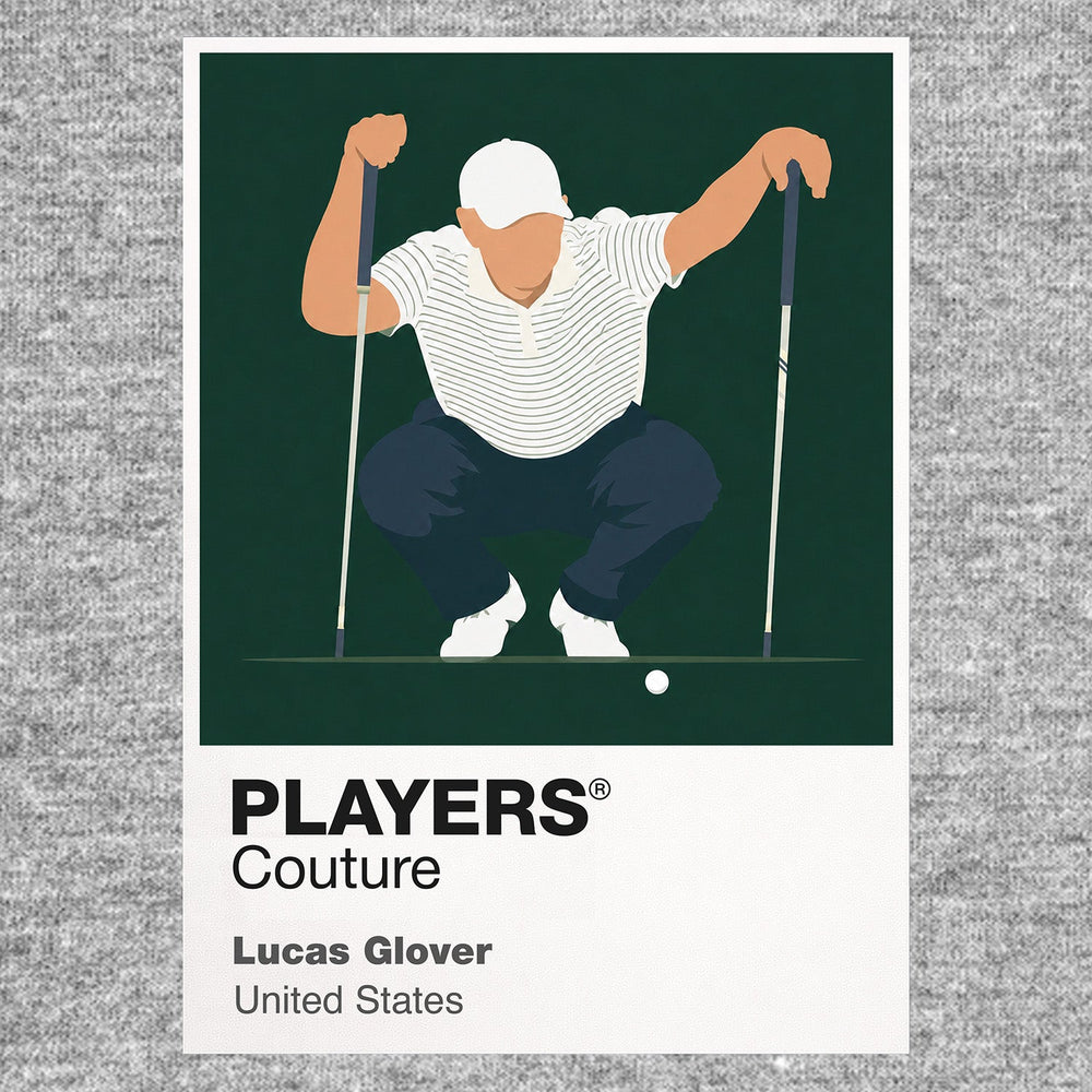 Lucas Glover Golf Icon Frame Men's Polo Shirt – image 20