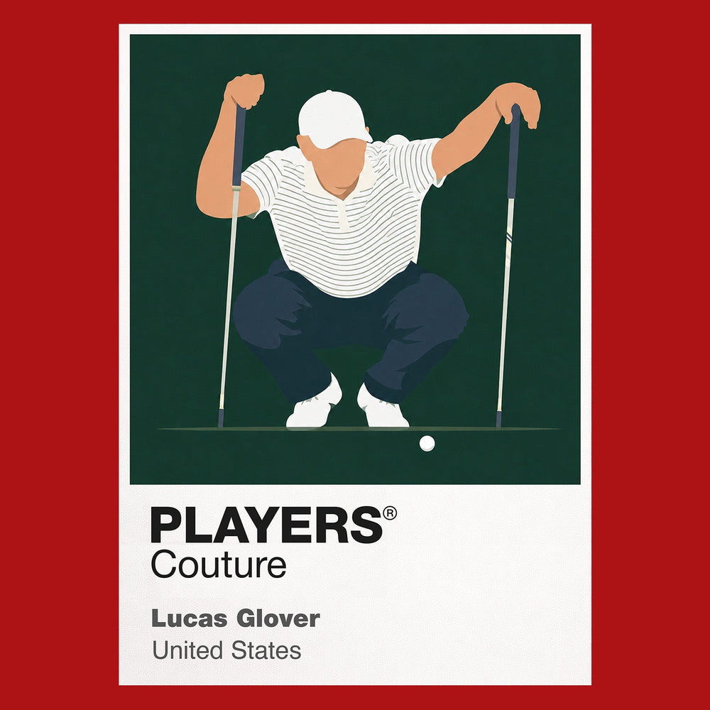 Lucas Glover Golf Icon Frame Men's Polo Shirt – image 23