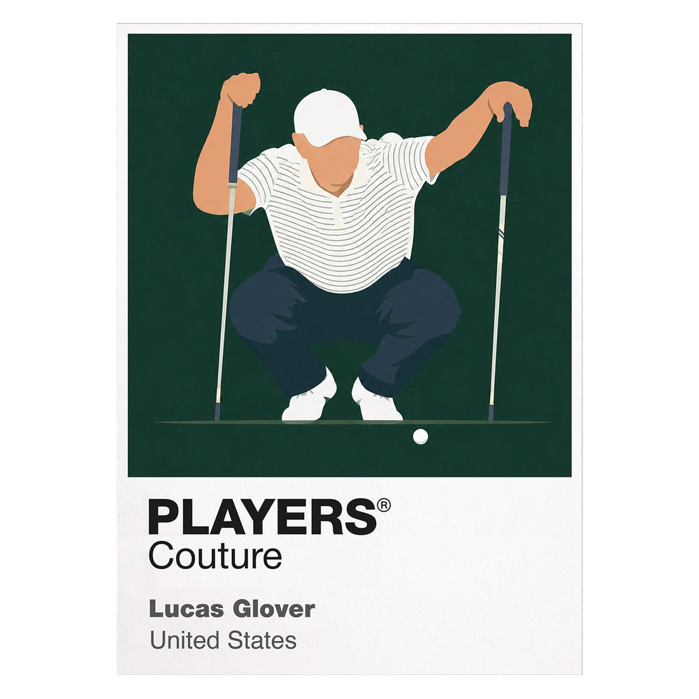 Lucas Glover Golf Icon Frame Men's Polo Shirt – image 1