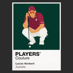 Lucas Herbert Golf Icon Frame Men's Polo Shirt