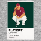 Lucas Herbert Golf Icon Frame Men's Polo Shirt