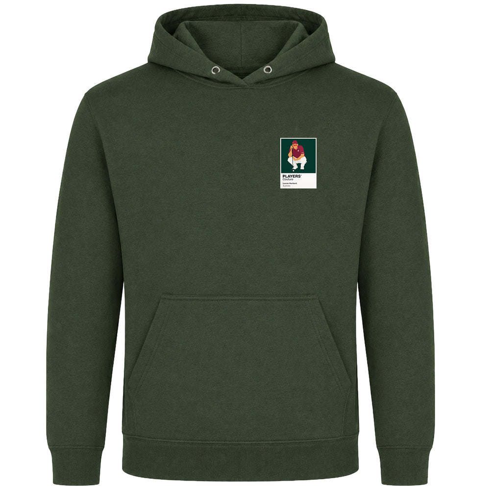 Lucas Herbert Golf Icon Frame Men's Hoodie - Earthy Green