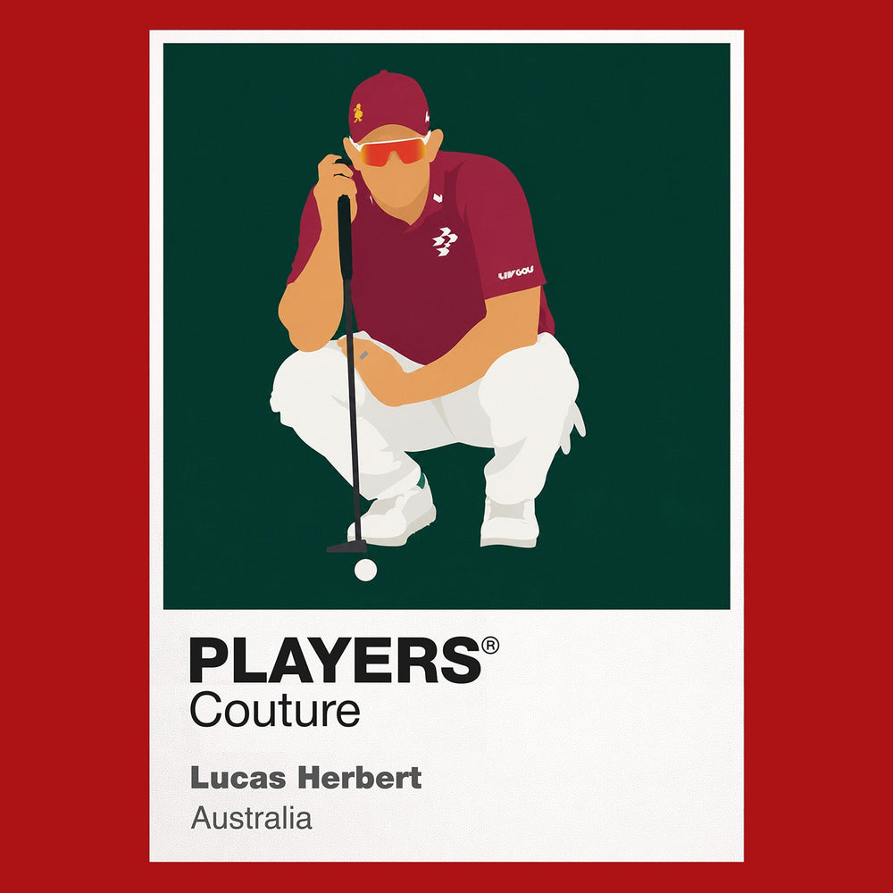 Lucas Herbert Golf Icon Frame Men's Polo Shirt