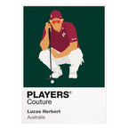 Lucas Herbert Golf Icon Frame Men's Polo Shirt
