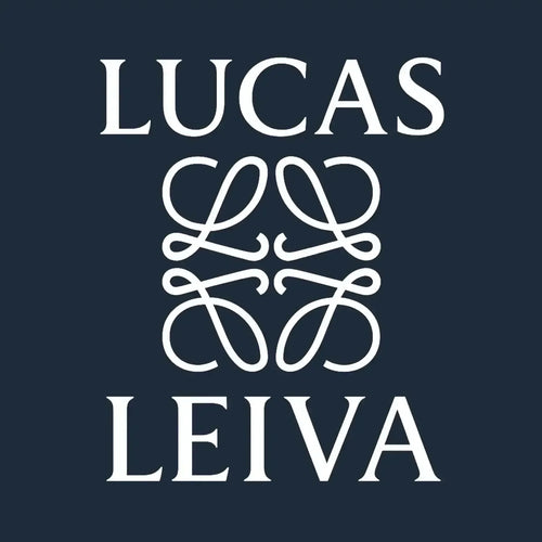 Lucas Leiva Logo Men's T-Shirt – navy close-up detail shot of the Lucas Leiva Players Couture logo design
