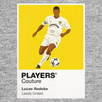Lucas Radebe Leeds United Men's T-Shirt - Grey