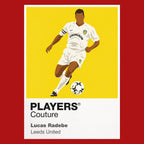 Lucas Radebe Leeds United Men's T-Shirt - Red